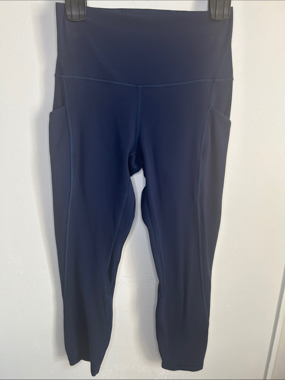 lululemon athletica Align Navy Blue High-Rise Crop Leggings